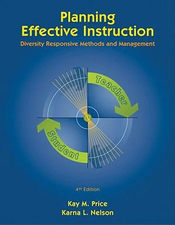 USED Book - Planning Effective Instruction: Diversity Responsive Methods and Management (What’s New in Education) by Kay M. Price (Paperback) - english