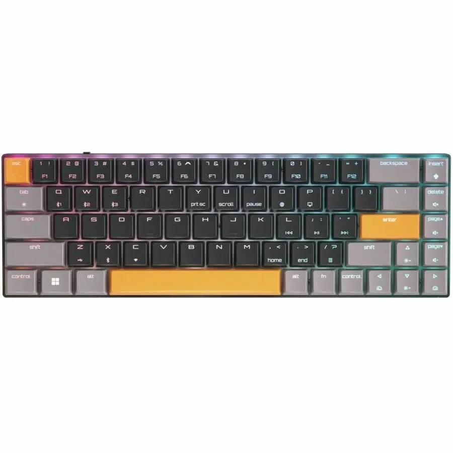 Cherry MX-LP 2.1 Compact Wireless RGB Gaming Keyboard MX Silver Speed Switches
