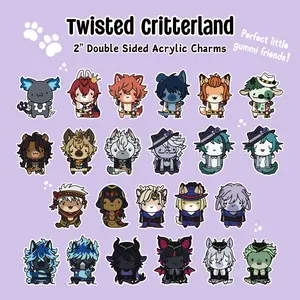 Twisted Critterland Series 1 Acrylic Keychain ,  Perfect Gift for Fans & Collectors