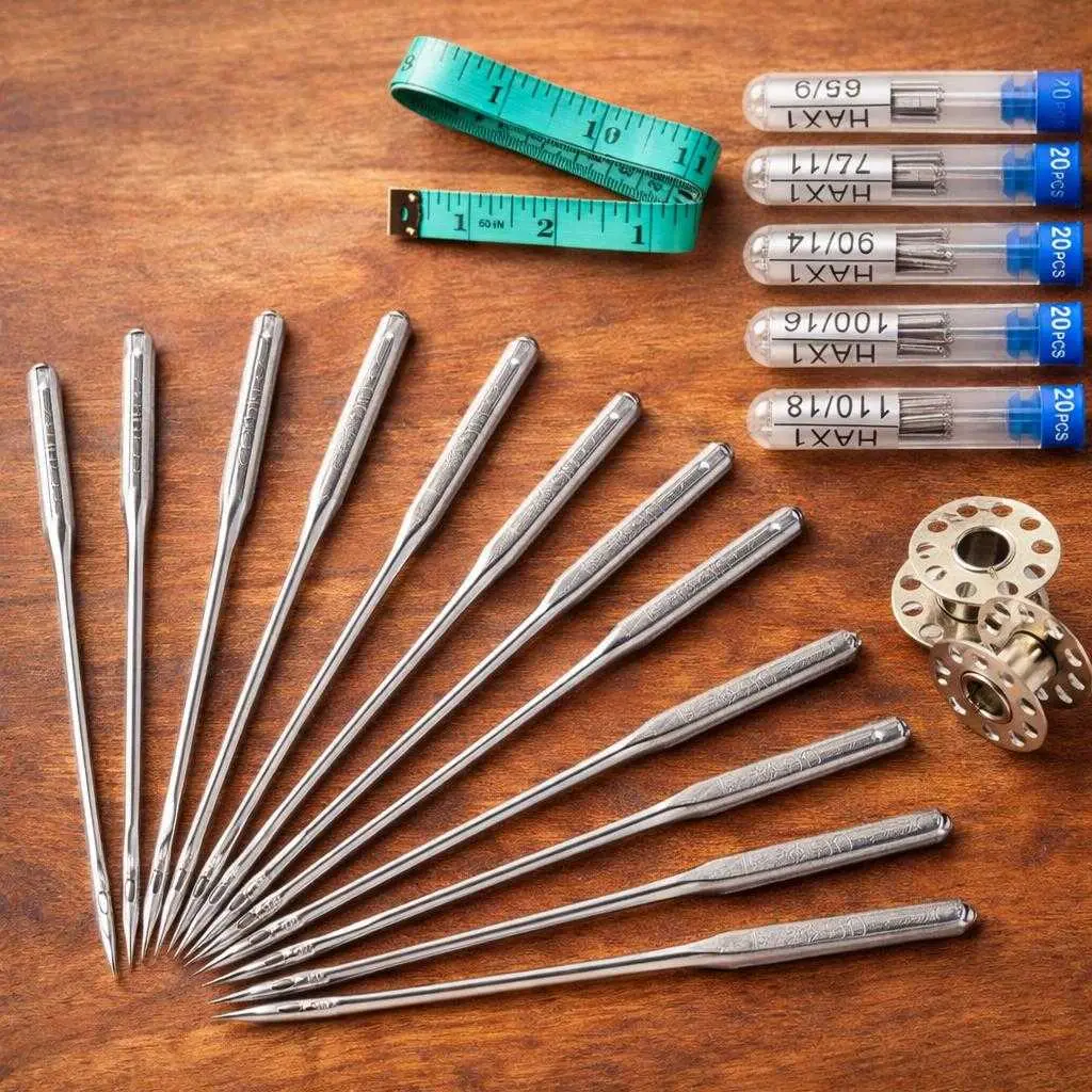 100 Pcs Sewing Machine Needles Set for All Fabrics
