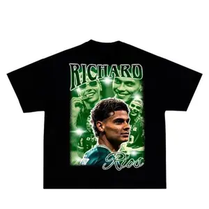 Richard Rios Unisex T-Shirt, Camiseta Lendas Futebol Hoodie, Crewneck Sweater, Stylish Apparel Sweatshirt Cotton Fabric Menswear
