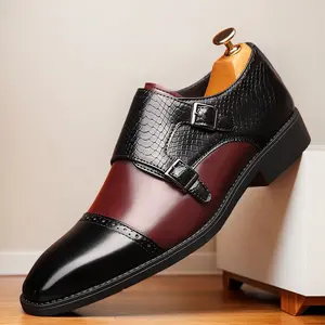 New large-size men's business shoes, party wedding business meeting elegant formal shoes 97856