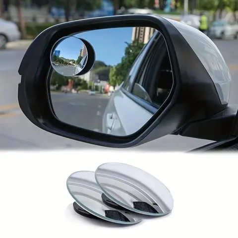 Car Blind Spot Mirror, Car Side Mirror, 360 Degree Rotating Car Wide Angle Blind Spot Mirror, Universal Automotive Car Exterior Accessories