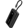 Anker A1688 30W Compact Fast Charging Power Bank Charger - 10000mAh/20000mAh Portable Battery Powered Travel Gadget, Built-in USB-C Cable, QC3.0 Support, Multi-Device Charger for Smartphone