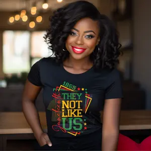 They Not Like Us Graphic T-Shirt, Unisex Casual Gift, Vintage Statement Shirt, Bold Multicolor Softstyle Tee