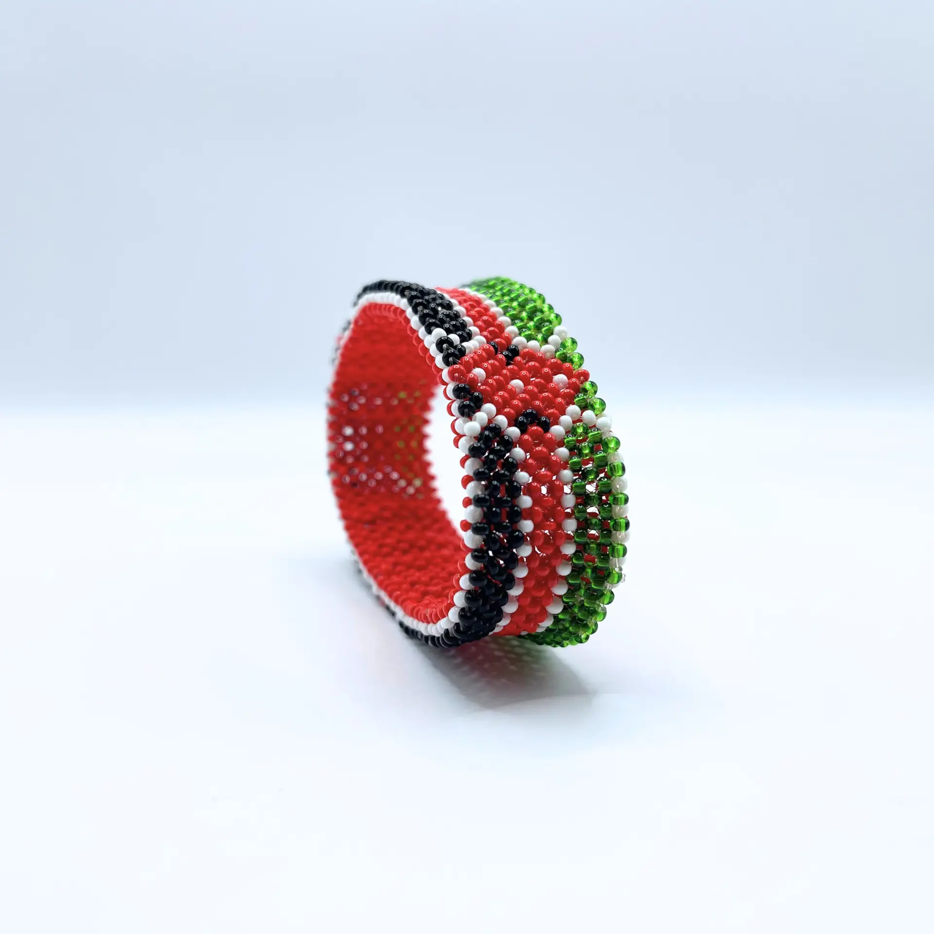 Fine beads non stretchy Double layer wrist bands