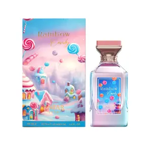 Anfar Rainbow Candy - Luxurious Perfume for Women - Opens with Notes of Pear, Apple, and Litchi Notes - Long-Lasting Women Perfume - 3.4 oz