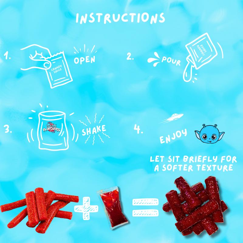 Flavoritos, Chamoy Eskwinklotes- Sweet and Chili Candy Snack Chewy Spicy Bonbon