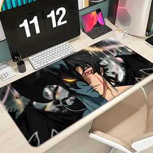 DEVILMAN crybaby Mouse Pad Design XXL 1000×500mm 900×400mm 800×400mm 600x300mm Large Gaming Mouse Pad - Extended, Thick, Non-Slip Rubber Base Desk Mat with Precision Stitched Edges - Washable Large Desk Pad