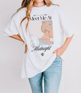 Meet me at Midnight Comfort Colors Shirt - Cinderella Inspired Shirt, Gift For Fan Man Woman Unisex Shirt