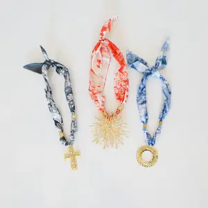 Scarf Charm Necklace