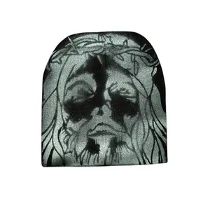 Jesus Face Beanie SkullCap Skully