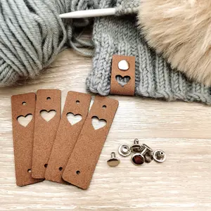 10 Piece Hollow Heart Tags, Decorative Labels for Crafts & Gifts,  Stylish and Functional Accessories, Scrapbook Materials