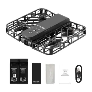 HOVERAir X1 Pocket-Sized Self-Flying Camera Lightweight Quadcopter with 5 Pre-Programmed Flights Foldable Design 125g Portable Electronic Handbag Mechanical Recording Drone
