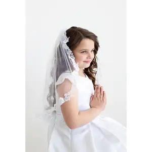 Lace Edge Communion Veil
