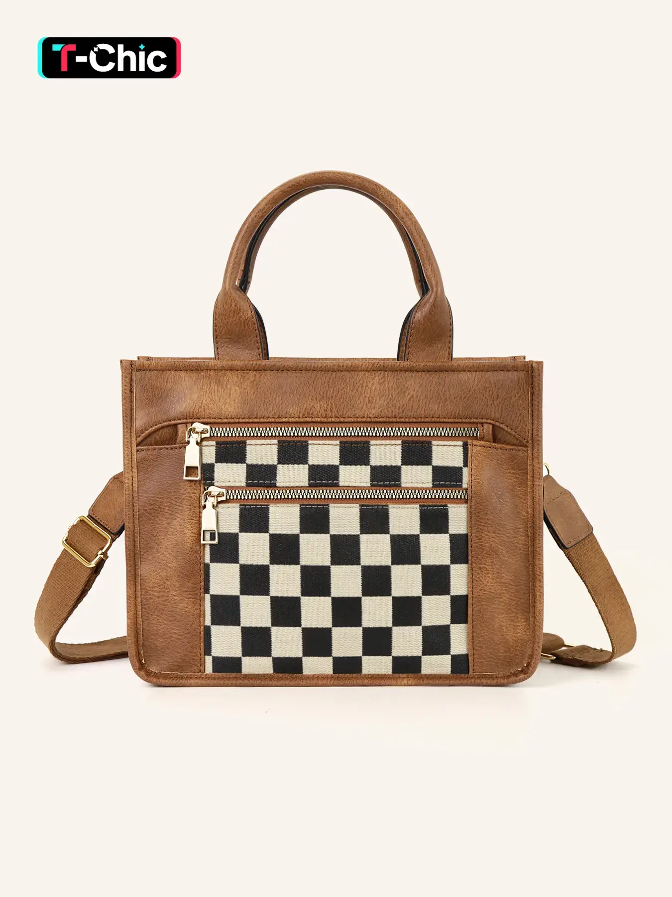 Women's Tote Bag, Fashionable Shoulder Bag for Daily Used, Casual Trendy Versatile High-quality Daily Commuting Bag, Girl Fashionable Bag, PU Tote Satchel, Classic Shoulder Bag, Casual Commuter Bag, Fashionable Patterned Bag