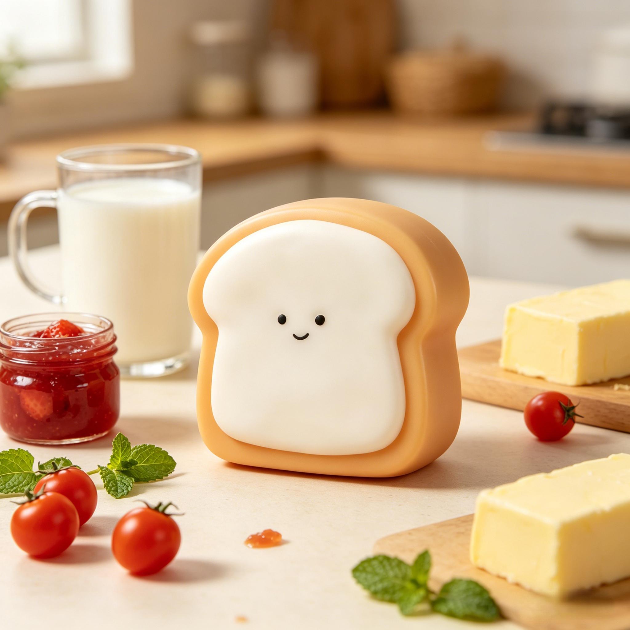 Cute Toast Slow Rising Squishy Toy, Super Soft Stress Relief Squeeze Toy for Office & Home, Kawaii Fidget Toy for Anxiety Relief, Perfect Gift for Kids & Adults Cute Toast Slow Rising Squishy Toy, Super Soft Stress Relief Squeeze Toy for Office & Home, Kawaii Fidget Toy for Anxiety Relief, Perfect Gift for Kids & Adults