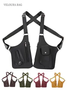 1pc Tactical Chest Rig Bag for Women & Men, Multifunctional Chest Bag, Multi-Pocket Utility Crossbody Vest Bag, Adjustable Strap Harness Bag, Large Capacity with Zipper & Flap Storage, For Travel, Daily Use, Ideal Holiday Gift