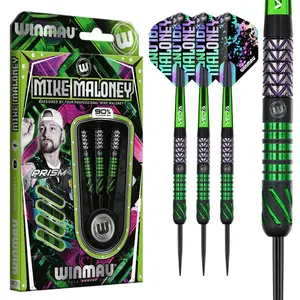 Winmau Mike Maloney Steel Tip Dart Set - 22g Winmau Mike Maloney Steel Tip Dart Set - 22g