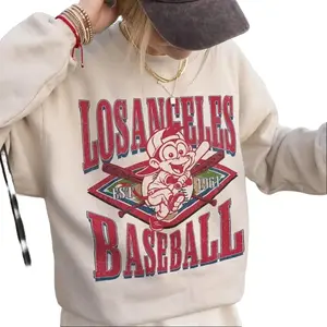 Los Angeles Baseball Sweatshirt, Vintage Washed Tee, Comfort Colors T-shirt, Game Day Oversized Hoodie 1961