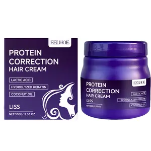 Liss GLiss Glide Smoothing Cream with Hydrolyzed Keratin – Formaldehyde-Free Formula for Sleek, Silky Hair, 100g