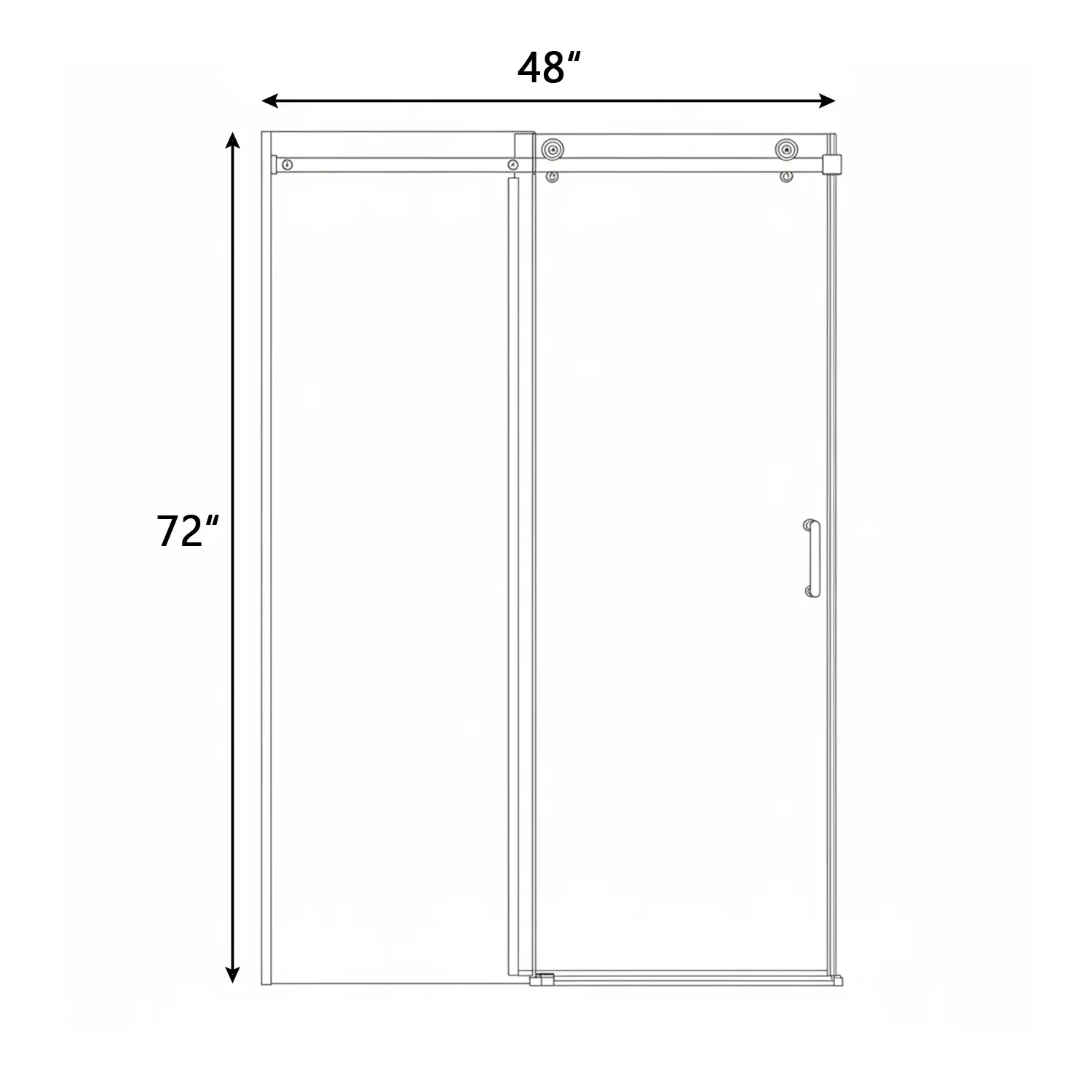 48.in  x 72.in Silver