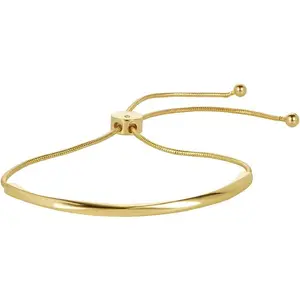Adjustable Slider Bracelets for Women Bar Friendship Bangle Bracelet for Women Gold/White Gold/Rose Gold Bolo Bracelet