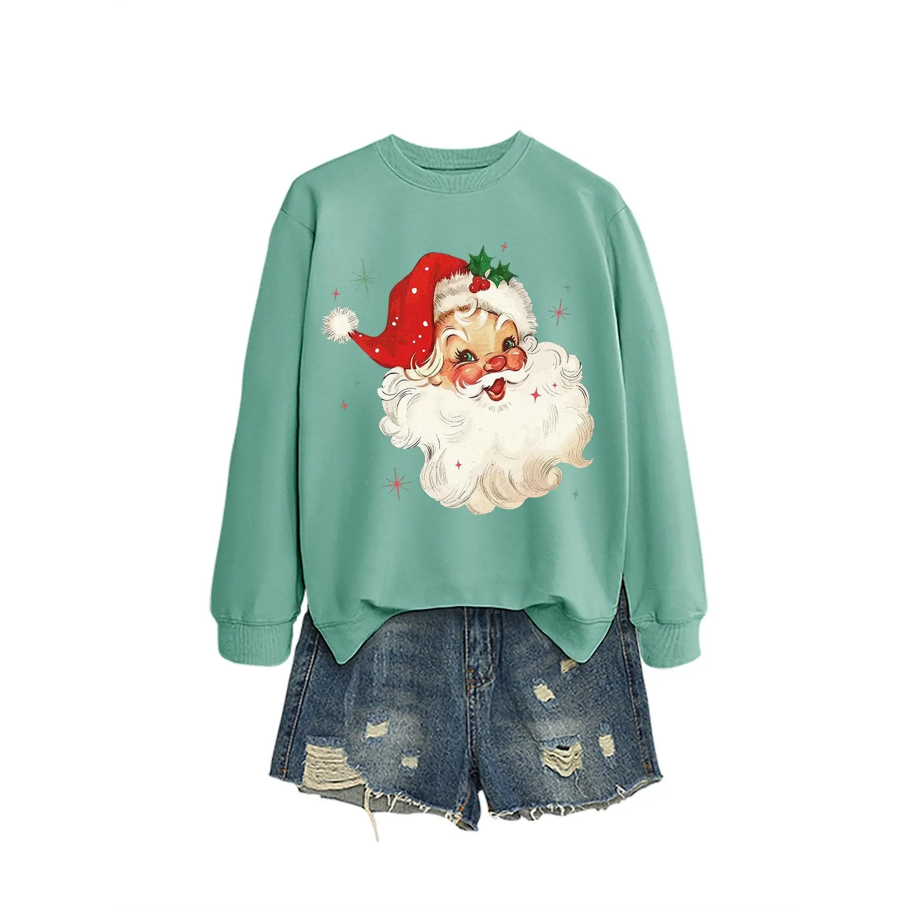 Light green hoodie (color picture)