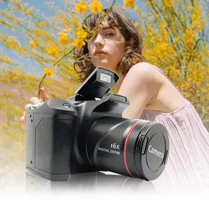 1080P HD Digital Camera, 16X Optical Zoom Digital Camera, Point & Shoot Camera, Outdoor Camera, USB Rechargeable Camera with Microphone, Camera for Holiday Birthday Gift, Photography ToolGift