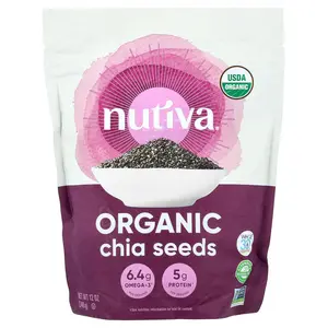 Nutiva Organic Chia Seeds, 12 oz (340 g)