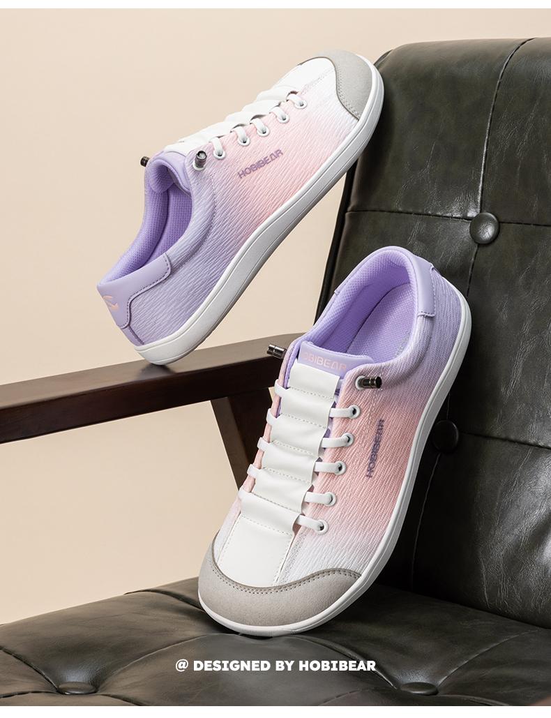 HOBIBEAR men’s and women’s barefoot shoes with a wide last, everyday casual sports shoes, breathable gradient colors, comfortable walking shoes for spring and autumn fashion tiktokshopspringglowup summervibes