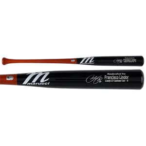 Francisco Lindor New York Mets Autographed Marucci Game Model Bat - Fanatics Authentic Certified