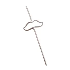 Mustache Shaped Silly Straw