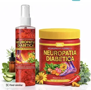(COMBO PACK) Neurotapia Diabetica y Arnica + curcuma + vitamin b12 + sabilla  Flores Gel Pomada 4.23 oz, Natural Arnica Neurotherapy Gel for Muscles & Joints, Pain relief cream , helps with diabetic Nerve Pain , tingling and disconfort