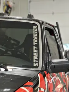Street Tractor Truck Decal for Personalized Car Decoration
