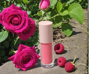 Rosy - Color Changing Lip Oil Gloss | Moisturizing Lip Gloss, PH-Color Changing Stain