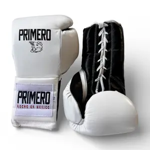 White & Black Professional Training Gloves