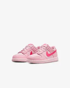 Pre-School PS/ Toddler Kids Size Nike Dunk Low "Triple Pink" DH9765-600 Fashion Athletic Sneaker Pre-School PS/ Toddler Kids Size Nike Dunk Low "Triple Pink" DH9765-600 Fashion Athletic Sneaker