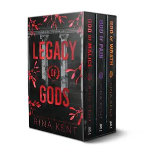 Legacy of Gods Series Boxed Set, Books 1-3: God of Malice, God of Pain, and God of Wrath -- Rina Kent - Paperback