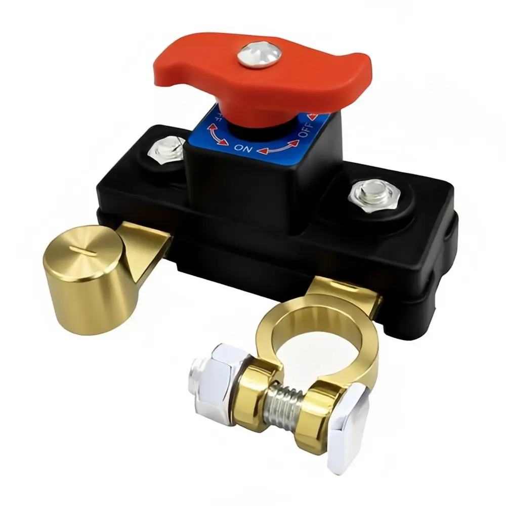 Battery Main Disconnect Switch, Zinc Alloy Negative Disconnect, 12-24v Advanced Disconnect for Efficient Battery Management, Vehicle Accessories