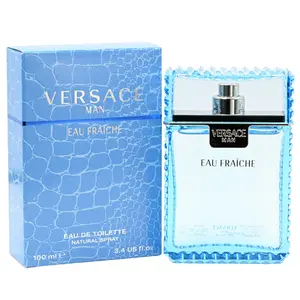 VERSACE Eau Fraiche Men's Cologne, Elegant Scent Eau de Toilette (EDT Type), 3.4 fl oz, New in Box