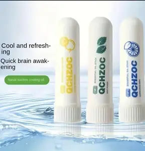 QCHZOC 3-Piece Awakening Nose Inhaler Set 3 Flavors for Anti-Sleepiness Perfect for Drivers Nasal Relief Compact Easy to Carry
