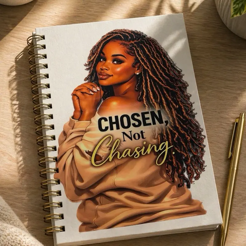 Chosen Not Chasing UVDTF print 5x7