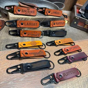 Ford Keychain, Leather Keychain, EDC, Key Holder, Custom Keychain, Key Fob, Key Organizer, Car Keys, Gift His Her, Tactical Keychain