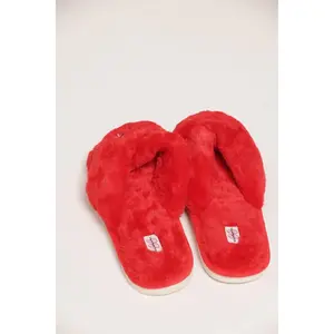 BB SIGNATURE SLIPPERS - RED
