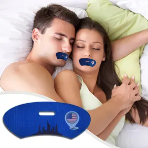 Facepos Mouth Tape - 32 Strips for Deep Sleep, Non-woven Fabric, Breathable Material, Hypoallergenic, Sport Accessories, One Month Supply