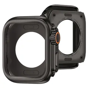 Turn-to-Ultra Metal Case for Apple Watch Ultra Premium Stainless Steel Protective Bumper Cover Fits 49/46/45/44mm iWatch Series 11/10/9/8/7/6/5/4/SE