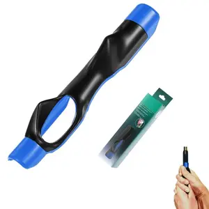 Golf Grip Corrector - Adjustable, Ergonomic Grip Aid for Beginners, ABS Material, Blue,Golf Grip Aid |     Adjustable Grip |     Ergonomic Design