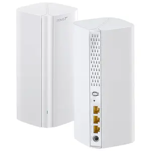 Tenda WiFi 7 Mesh System BE3600 (2 Pack) – Dual Band Mesh WiFi System for Home, Covers Up to 6,600 Sq. Ft., Mesh Network with 1×2.5G, 2×1G Ports, Supports 160+ Devices, MLO, VPN, 4K QAM, ME3 Pro parental control