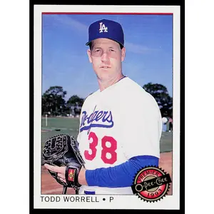 Todd Worrell 1993 O-Pee-Chee Premier #62 Los Angeles Dodgers